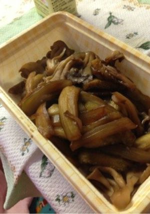 絶品！パッと作れる茄子と舞茸の甘炒め-レシピのメイン写真