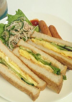 玉子とチーズのトーストサンド-レシピのメイン写真