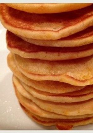 カボチャとリンゴのパンケーキ-レシピのメイン写真