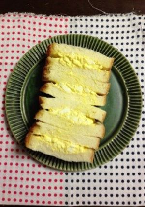 クリーミーな卵ソースで作る、卵サンド。-レシピのメイン写真