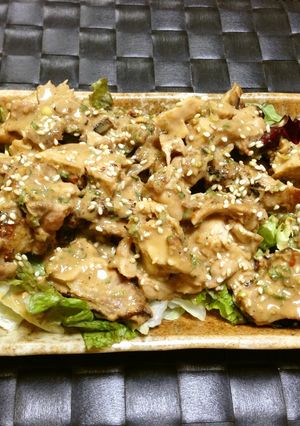 チキンソテーの棒棒鶏風-レシピのメイン写真