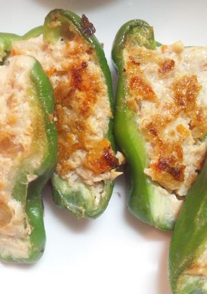 みんな大好き♪野菜入りピーマンの肉詰め☆-レシピのメイン写真