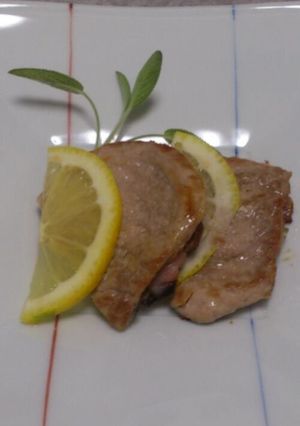 家飲みに☆豚ヒレ肉でサルティンボッカ-レシピのメイン写真