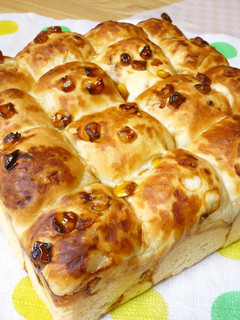焼きトウモロコシ風パン-レシピのメイン写真