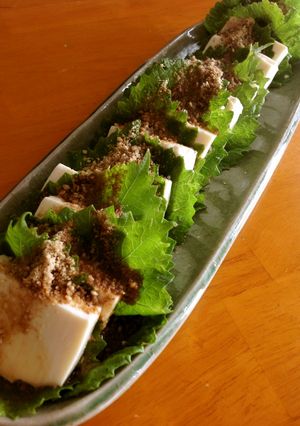 大葉と豆腐のごまサラダ-レシピのメイン写真