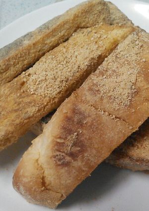 娘の大好物!きなこ揚げパン(風?)-レシピのメイン写真