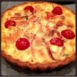 サーモンとクリームチーズのキッシュ