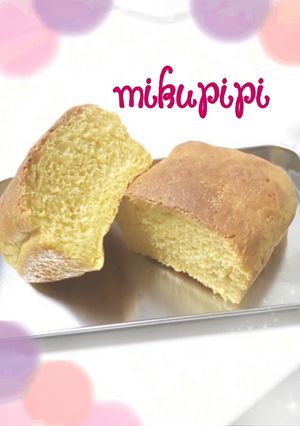 【離乳食】かぼちゃの食パン-レシピのメイン写真