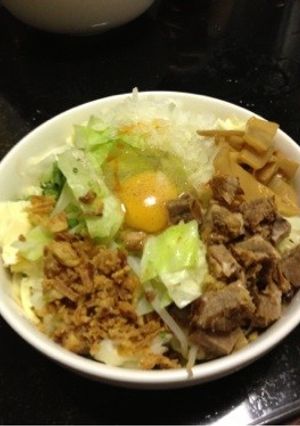 ガッツリ系！！の混ぜうどん-レシピのメイン写真