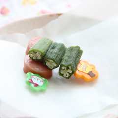 รูปของ 1分以内で♡オクラの可愛い食べ方＊