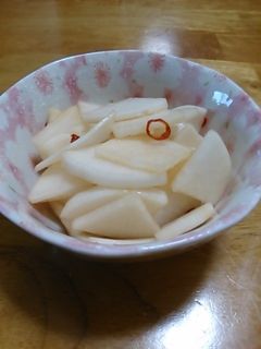 大根の甘酢漬け-レシピのメイン写真