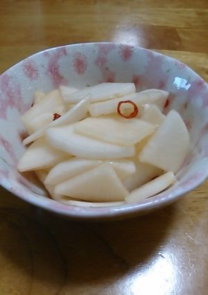 大根の甘酢漬け-レシピのメイン写真