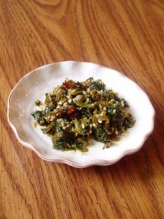 セロリ葉っぱの佃煮~ピリッと辛いよ♪-レシピのメイン写真