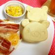 レンジで ノンオイル蒸しパン