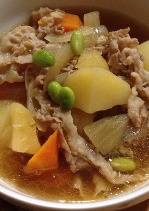 豚バラ肉じゃが-レシピのメイン写真