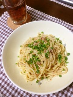簡単☆柚子胡椒マヨパスタ-レシピのメイン写真