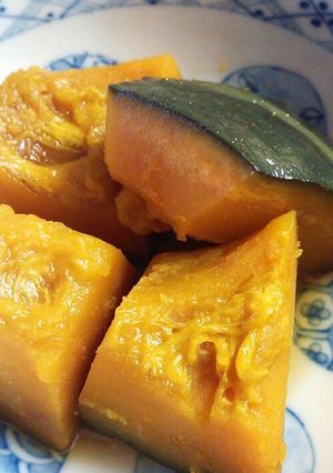 かぼちゃの味を楽しむ♪かぼちゃの煮物-レシピのメイン写真