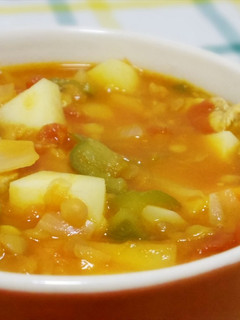 レンテハ(レンズ豆の煮物)-レシピのメイン写真
