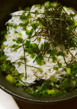 つるっと食べれる☆しらすのネバネバ丼-レシピのメイン写真
