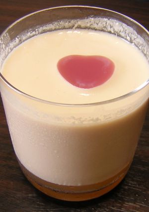 勝手に２層に分かれるカルピスババロア-レシピのメイン写真