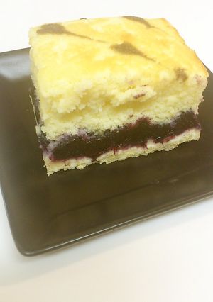 ブルーベリーのヨーグルトケーキ-レシピのメイン写真