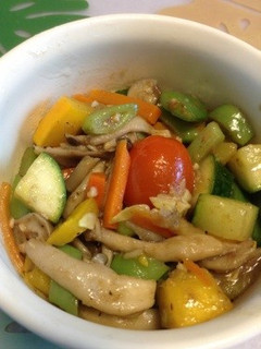 夏野菜のアンチョビ炒め-レシピのメイン写真