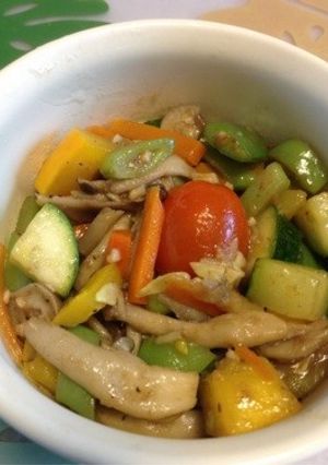 夏野菜のアンチョビ炒め-レシピのメイン写真