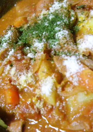 じゃが芋のトマト煮込み-レシピのメイン写真