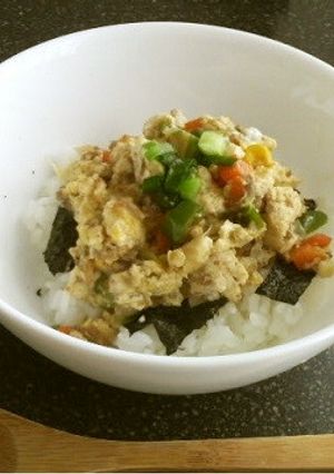 炒り豆腐丼-レシピのメイン写真
