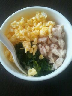 離乳食三色丼-レシピのメイン写真