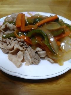 豚炒めの甘酢野菜あんかけ-レシピのメイン写真