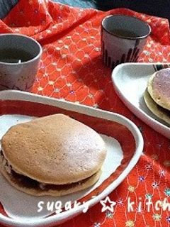 ホットケーキミックス de どら焼き-レシピのメイン写真