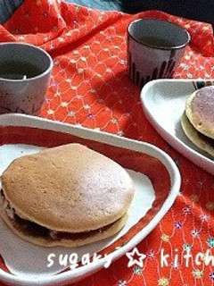 ホットケーキミックス de どら焼き-レシピのメイン写真