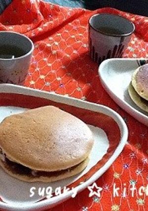 ホットケーキミックス de どら焼き-レシピのメイン写真