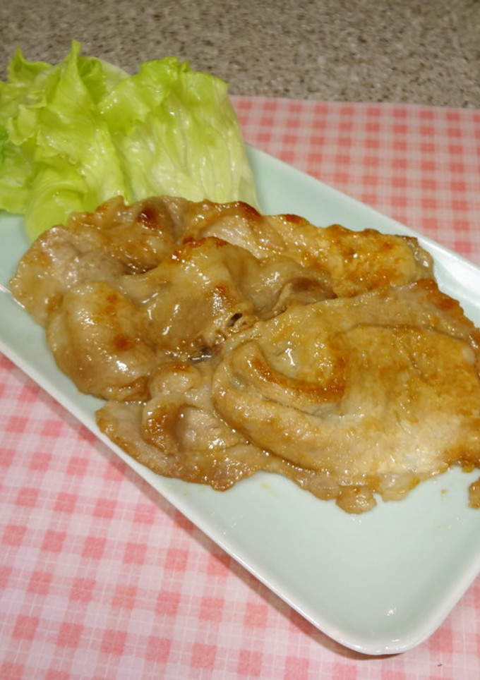 ササっとできるしょうが焼き-レシピのメイン写真