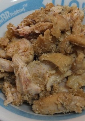 鶏肉の煮物のアレンジごま和え-レシピのメイン写真