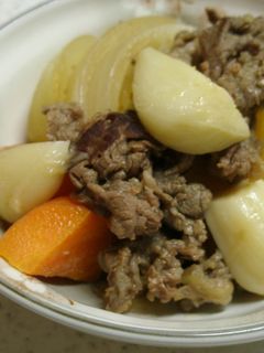 大蒜ごろりスタミナ肉じゃが☆焼肉のタレで-レシピのメイン写真