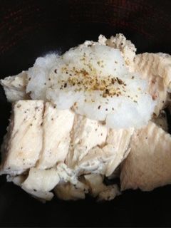 鶏胸肉のしっとり柔らかおろし-レシピのメイン写真