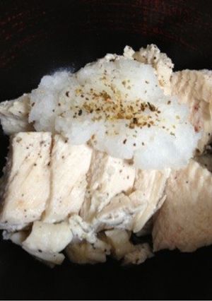 鶏胸肉のしっとり柔らかおろし-レシピのメイン写真