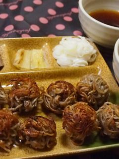 【冷凍蕎麦】鴨南蛮☆きのこ団子そば-レシピのメイン写真