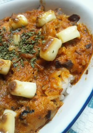 トマトジュースで鯖缶ドリア-レシピのメイン写真