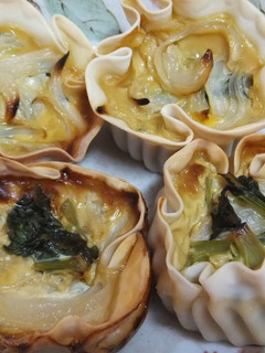 餃子の皮でキッシュ-レシピのメイン写真