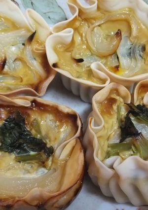 餃子の皮でキッシュ-レシピのメイン写真