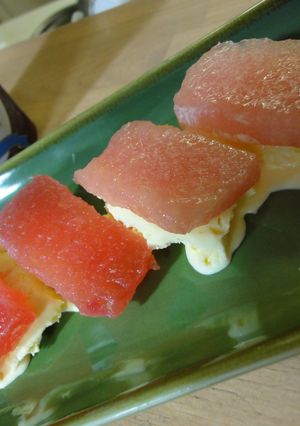スイカで　寿司アイス✧-レシピのメイン写真
