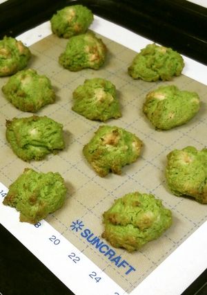 簡単♪抹茶とホワイトチョコのクッキー-レシピのメイン写真
