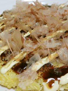 キャベツでふんわり♪お好み焼き-レシピのメイン写真