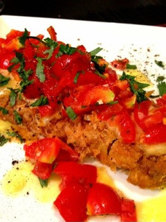 惣菜トンカツのフレッシュトマトソース-レシピのメイン写真