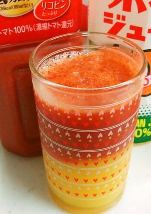 簡単カクテル気分♪トマトオレンジジュース-レシピのメイン写真