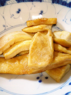 高野豆腐の薄切り揚げ-レシピのメイン写真
