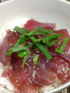 簡単!まぐろのづけ丼-レシピのメイン写真